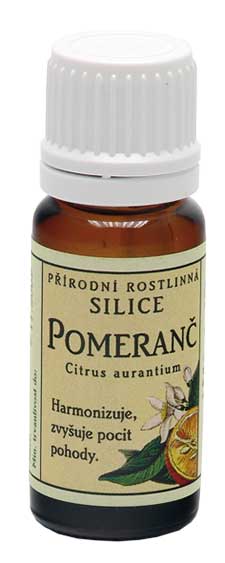 Levně GREŠÍK Rostlinné silice Pomeranč přírodní 10 ml