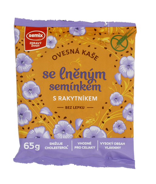 Levně Semix Ovesná kaše rakytník, len BZL 65g