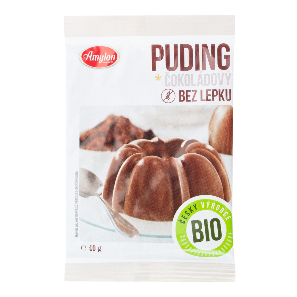 Levně Amylon Puding čokoládový bez lepku 40 g