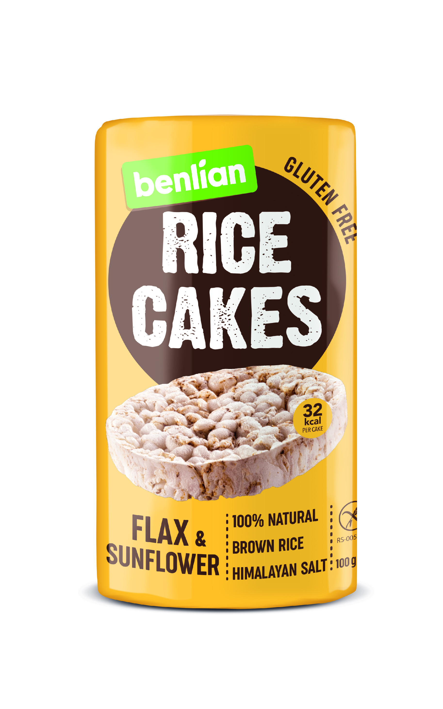 Levně Benlian Rice cakes rýžové chlebíčky len a slunečnice 100 g