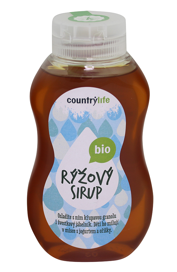 Levně Zdraví z přírody COUNTRY LIFE Sirup rýžový 250ml BIO