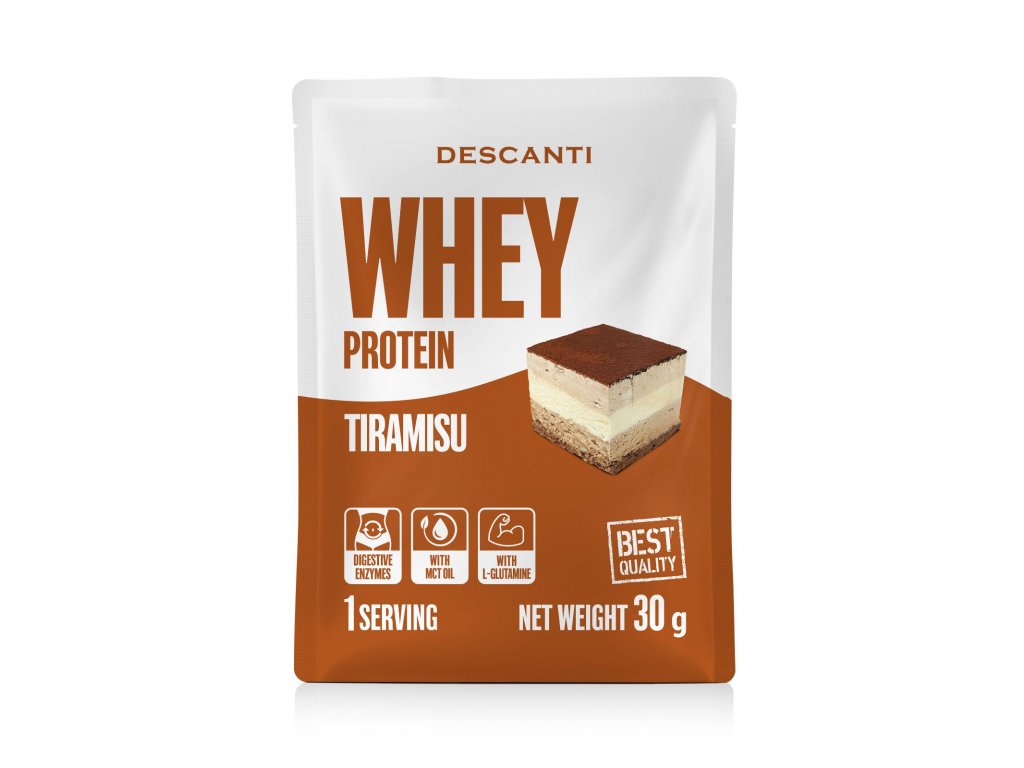 Levně DESCANTI s.r.o Descanti whey protein - tiramisu 30 g