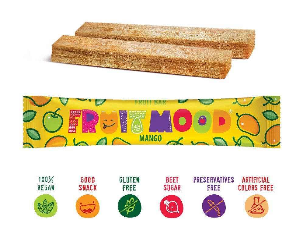 Levně Sergio Ovocná tyčinka Fruit Mood mango 20 g