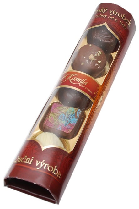 Levně Kamila Chocolates TUNEL - mix čokoládových pralinek 70 g