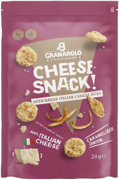 Levně GRANAROLO Sýrový Snack Caramelized onion 24 g