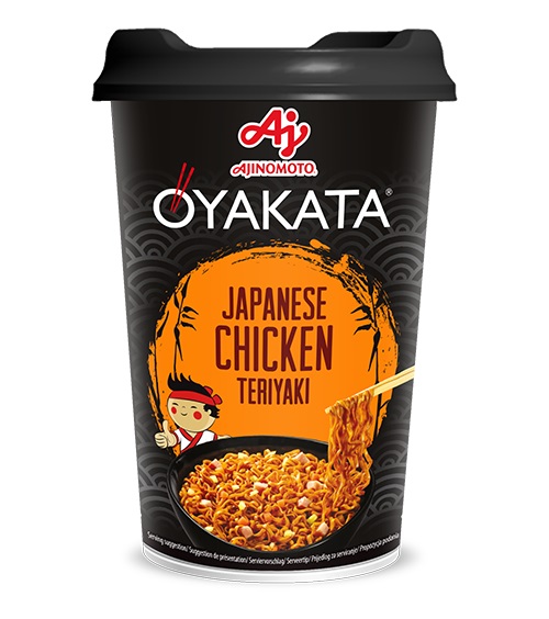 Levně AJINOMOTO OYAKATA Instantní japonské nudle s příchutí kuře Teriyaki 96 g