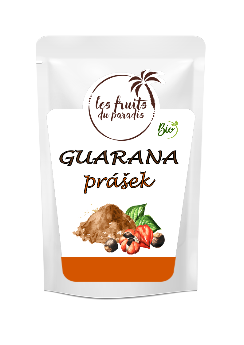 Les fruits de paradis Guarana prášek BIO, Brazilie, 200g Les fruits de paradis Guarana prášek BIO, Brazilie, 200g