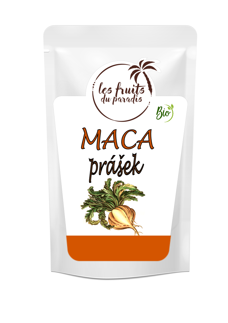 Les fruits de paradis Maca mrazem sušený prášek BIO, Peru, 250g Les fruits de paradis Maca mrazem sušený prášek BIO, Peru, 250g