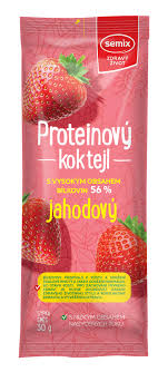 Levně Semix Proteinový koktejl JAHODA 30g