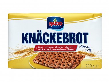 Levně Racio Knackebrot s vlákninou 250g