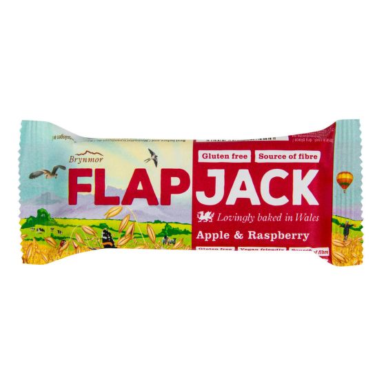 Levně WHOLEBAKE Flapjack ovesný jablko-malina 80g