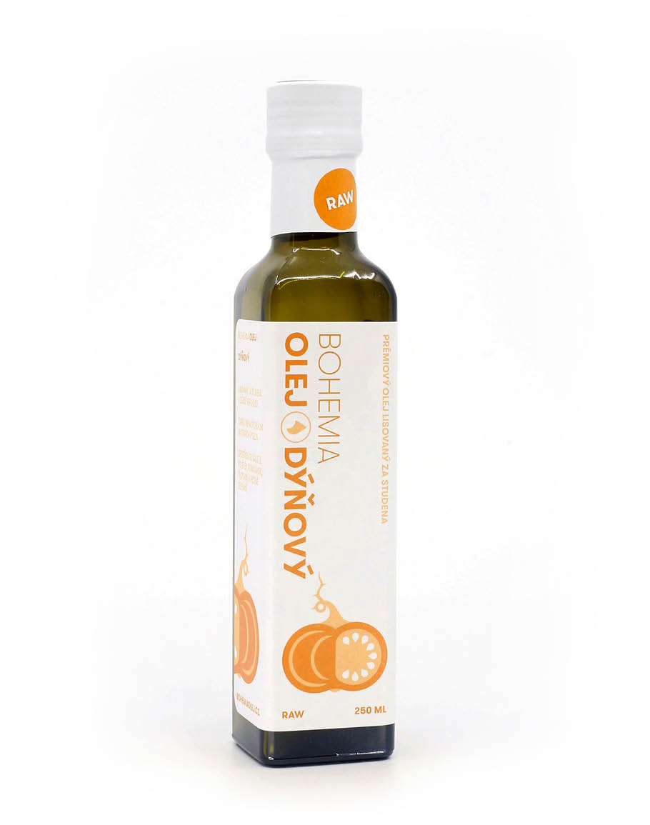 BOHEMIA OLEJ Dýňový olej LZS RAW 250ml