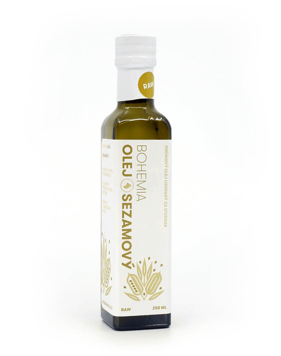 BOHEMIA OLEJ Sezamový olej LZS RAW 250ml