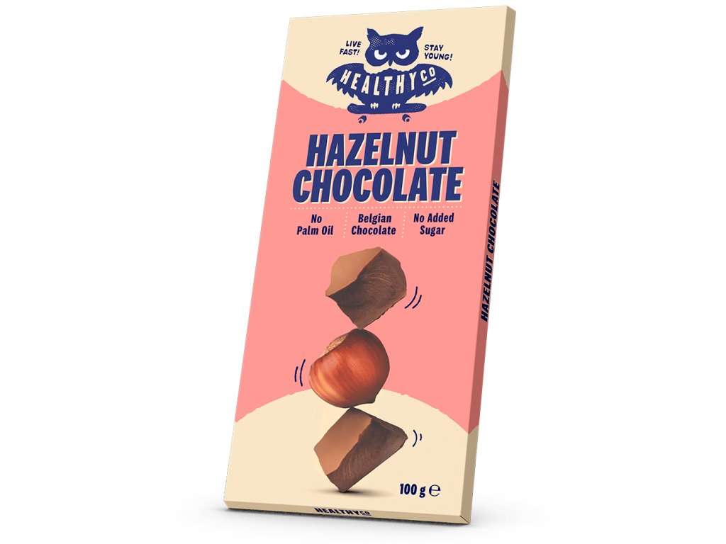 Levně HealthyCo Chocolate 100g oříšková