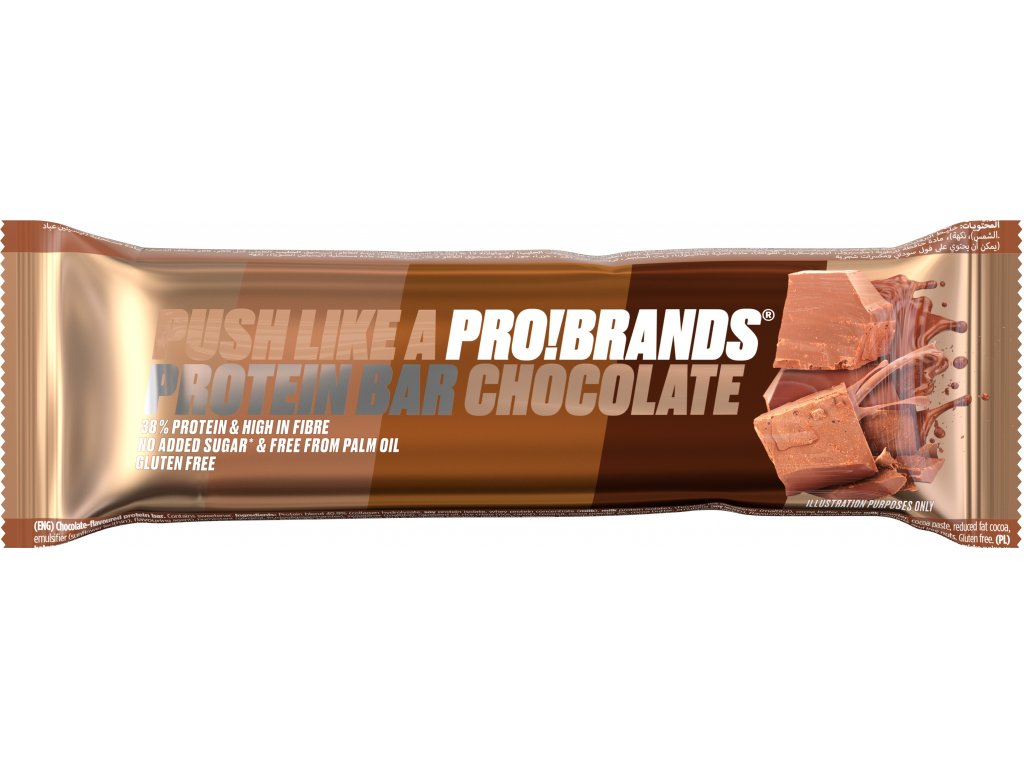 Levně PROBRANDS Protein Bar 45g čokoláda