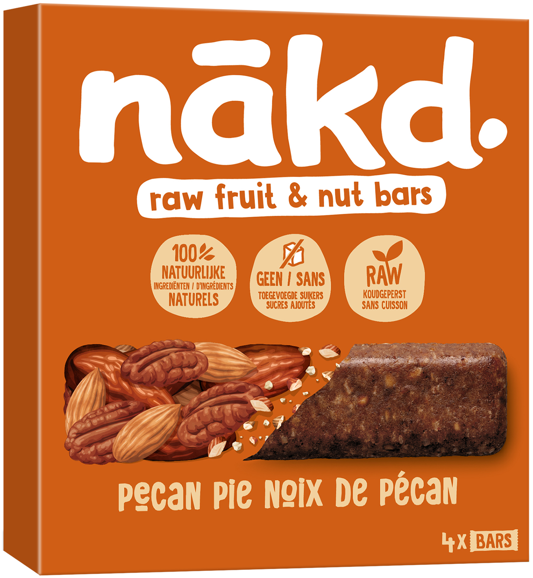 Levně NAKD Pecan Pie 4x35G