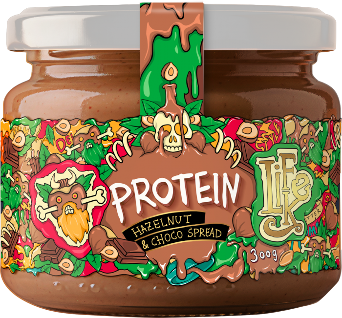 Levně LIFELIKE Protein Hazelnut choco spread 300g