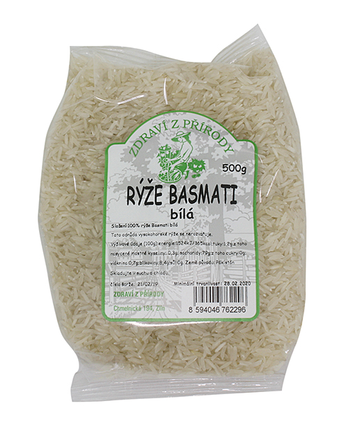Levně Zdraví z přírody GASTRO rýže basmati bílá 5kg