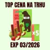 BEAR Fruit Splits jahoda a jablko 5x20 g EXP 032026