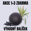 J IN Konjak houbička Bambusové uhlí 1+3 ZDARMA