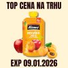 HAMÉ KV Ovocná kapsička Meruňka a jablko 100 g PRODLOUŽENÁ EXP 09.01.2026