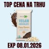 GREEN STAR BIO VEGAN Mléčná čokoláda Crispy popcorn 90 g EXP 08.01.2026