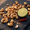 NUTSMAN Kešu W320 pražené & solené s chilli a limetkou 2