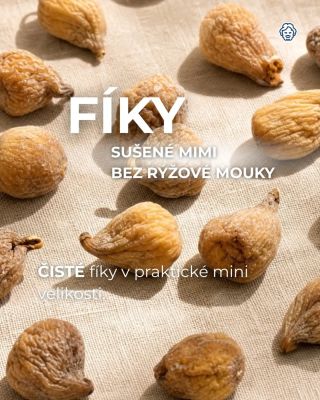 🧺 NOVINKA: Mini sušené fíky Malé velikostí, velké chutí. 🤎 Přirozeně sladké, jemně ovocné a ze 100% fíků. Bez přidaného...