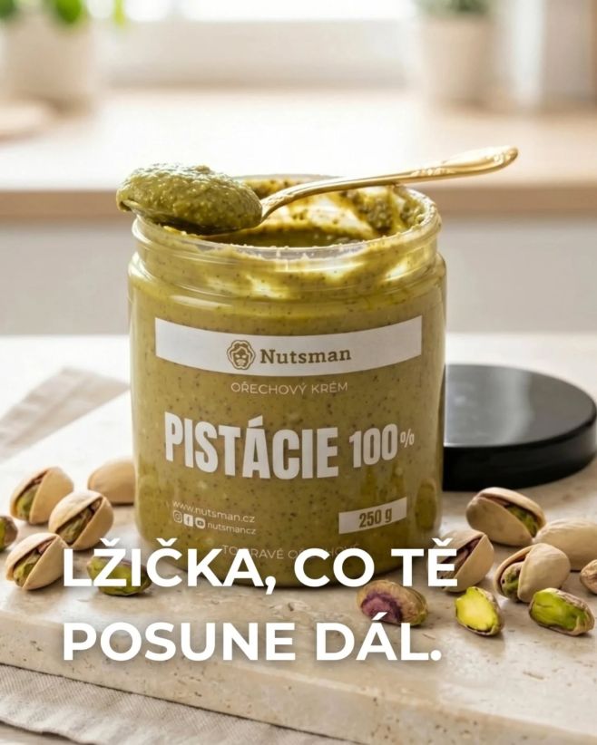 Pamatuju si, jak jsem pistácie poprvé jedl jen tak. 🌰 Bez ničeho. Jen jejich čistou chuť. A přesně tak vznikl tenhle krém....