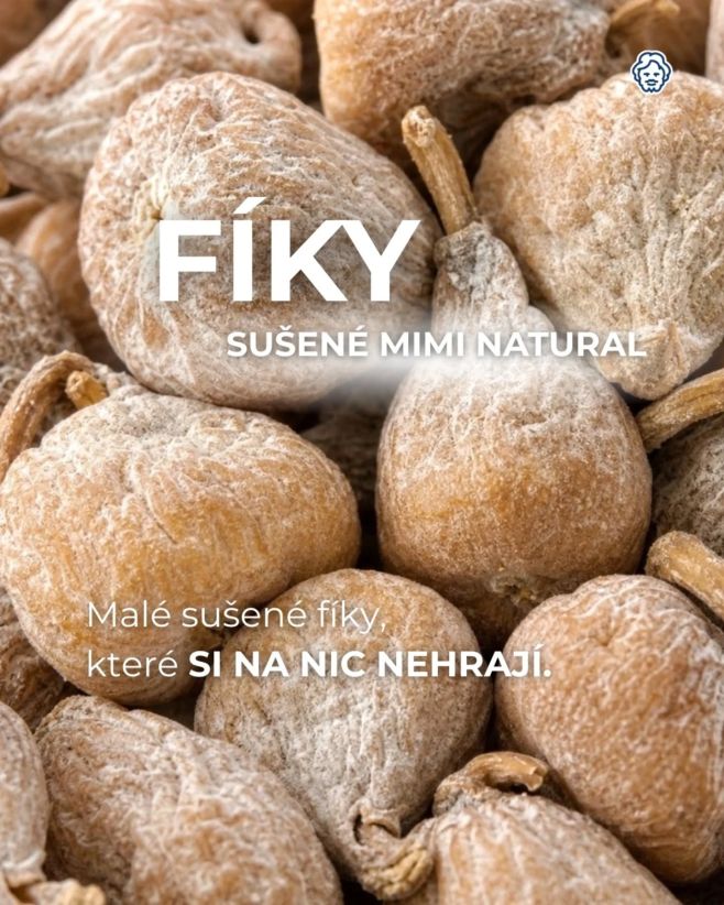 🌿 NOVINKA: Fíky sušené MINI NATURAL Malé velikostí. Velké chutí. 🤎 Přirozeně sladké, měkké a připravené na každé zobnutí...