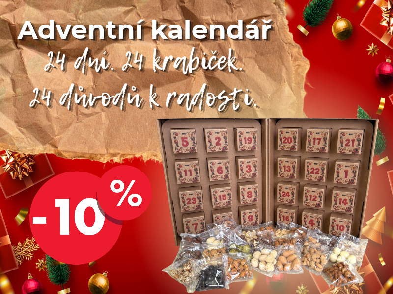 Adventní kalendáře plné chuti a radosti