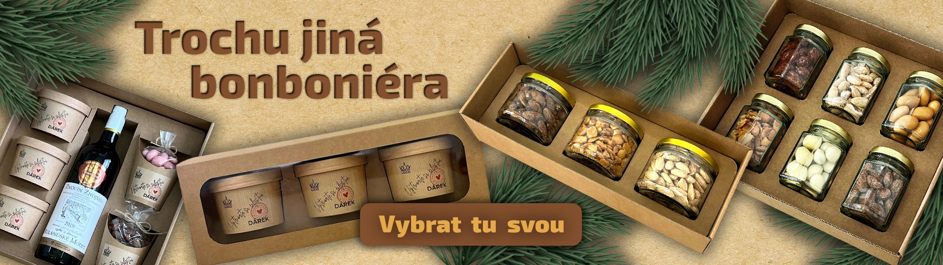 Výsekové dárkové krabičky