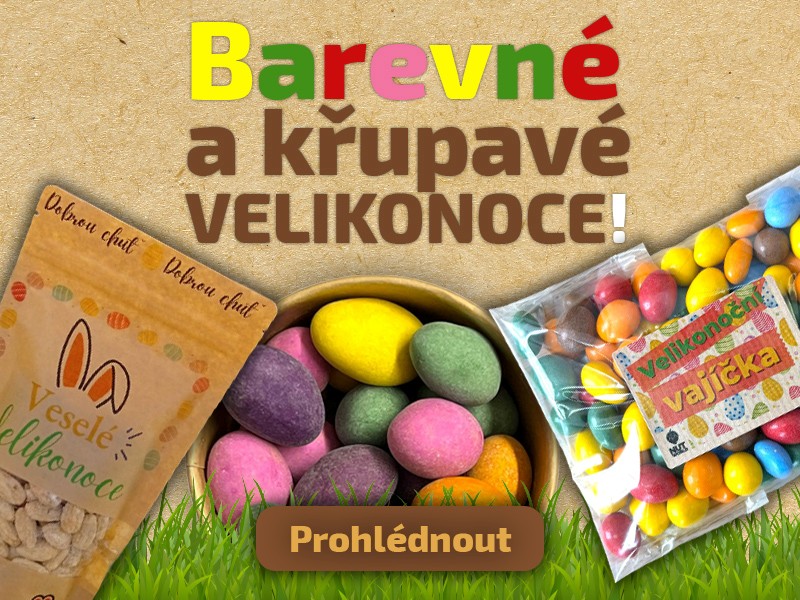 Barevné a křupavé Velikonoce
