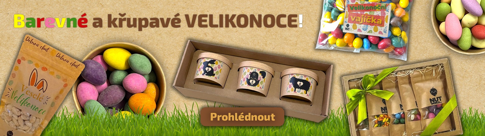 Barevné a křupavé Velikonoce