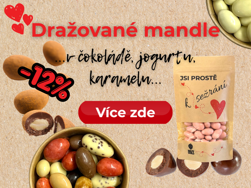 Produkt měsíce - dražované mandle