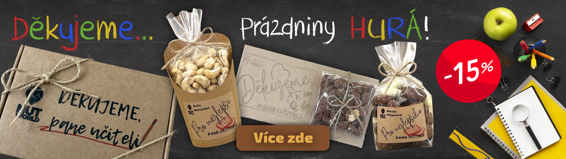 Konec školního roku si žádá oslavit