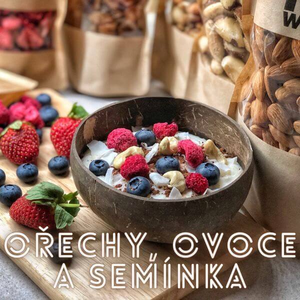 Ořechy, ovoce a semínka