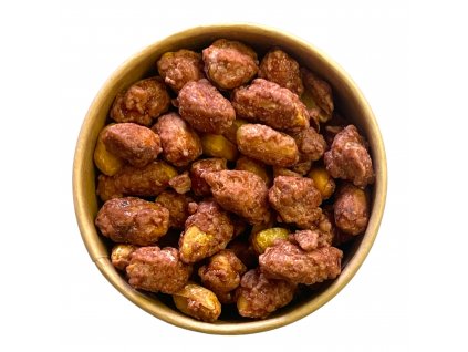 arašídy v cukru a skořici arašídy se skořicí