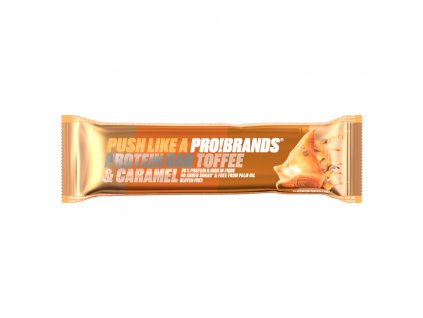 probrands protein bar s prichuti toffee caramel 45 g toffee karamel(1)