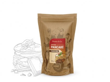 Proteinové palačinky 480g ČOKOLÁDA Protein and Co