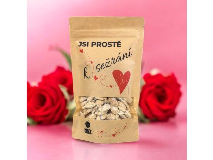 Ořechy pro zamilované valentýn jsi prostě k sežrání mandle solené