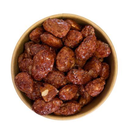 mandle karamelizované slané