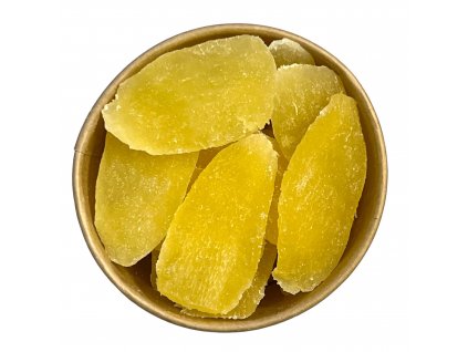 Ananas sušený plátky sušené ovoce s SO2, slazené