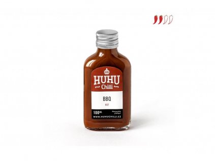 BBQ omáčka hot Huhuchilli 100ml nutworld