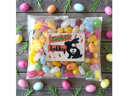 zaječi bobky darček pro male i velke velka noc fazolky želé