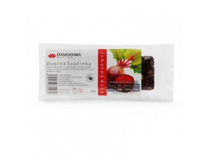 damodara ovocna svacinka cervena repa 60 g 438