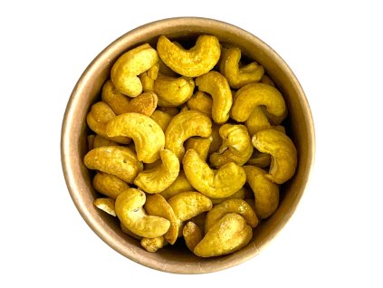 Kešu ořechy s příchutí kari