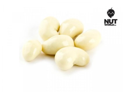 Kešu v bílé čokoládě nutworld
