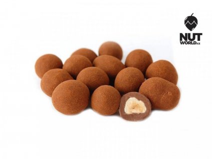 Lískové ořechy v mléčné čokoládě a skořici nutworld