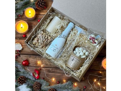 firemní dárková krabice bílá dárek pro firmy